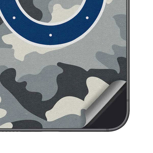 NFL Indianapolis Colts Camo Galaxy S24 Plus Skin