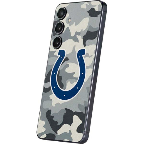 NFL Indianapolis Colts Camo Galaxy S25 Skin