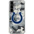 NFL Indianapolis Colts Camo Galaxy S26 Clear Case