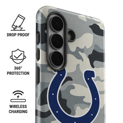 NFL Indianapolis Colts Camo Galaxy S26 Impact Case