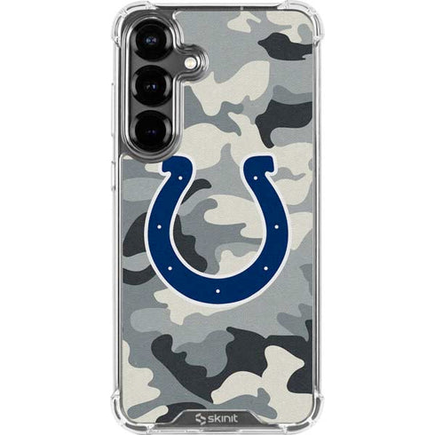 NFL Indianapolis Colts Camo Galaxy S26 Plus Clear Case