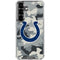 NFL Indianapolis Colts Camo Galaxy S26 Plus Clear Case