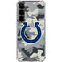 NFL Indianapolis Colts Camo Galaxy S26 Plus Clear Case