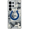 NFL Indianapolis Colts Camo Galaxy S26 Ultra Clear Case