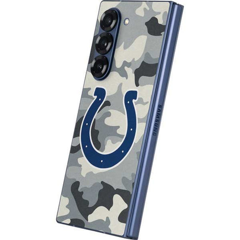 NFL Indianapolis Colts Camo Galaxy Z Fold6 Skin