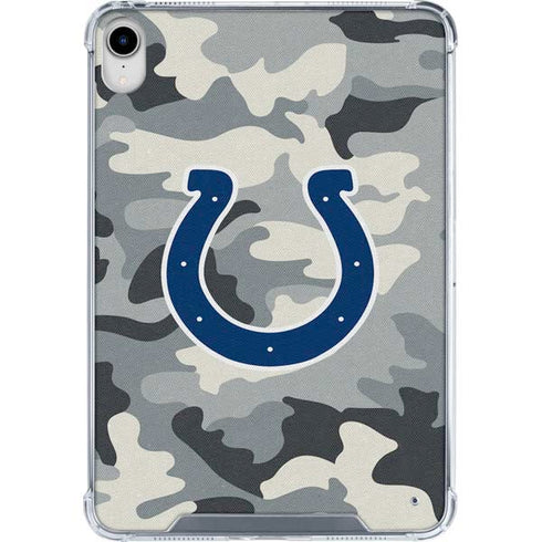 NFL Indianapolis Colts Camo iPad 11th Gen (2025) Clear Case