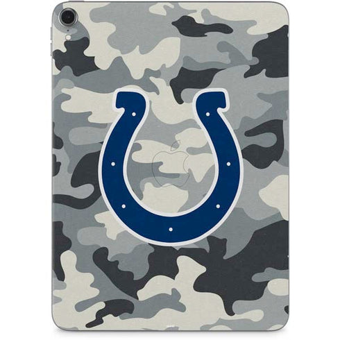 NFL Indianapolis Colts Camo Apple iPad Pro Skin
