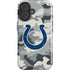 NFL Indianapolis Colts Camo iPhone 16 Plus Impact Case