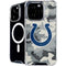 NFL Indianapolis Colts Camo iPhone 16 Pro Max MagSafe Case