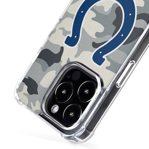 NFL Indianapolis Colts Camo iPhone 16 Pro Max MagSafe Case
