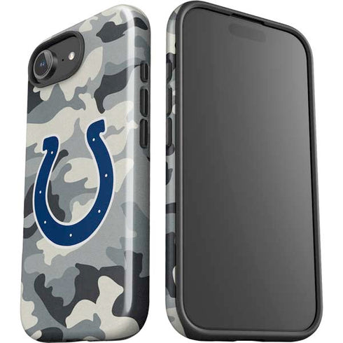 NFL Indianapolis Colts Camo iPhone 16e Impact Case