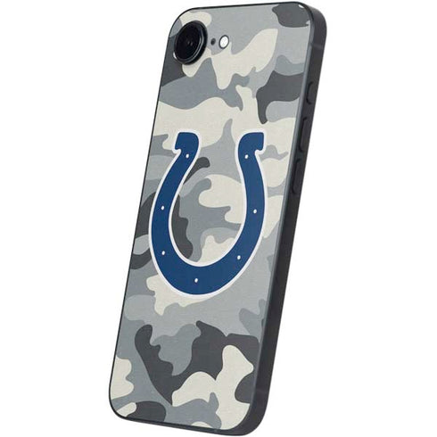 NFL Indianapolis Colts Camo iPhone 16e Skin