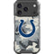 NFL Indianapolis Colts Camo iPhone 18 Pro Clear Case