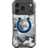 NFL Indianapolis Colts Camo iPhone 18 Pro Clear Case