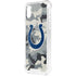 NFL Indianapolis Colts Camo iPhone XS Clear Case