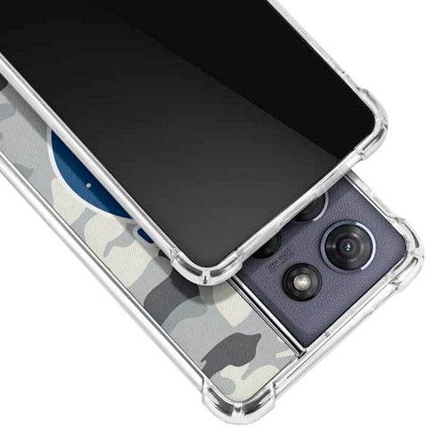 NFL Indianapolis Colts Camo Moto G Power 5G (2025) Clear Case