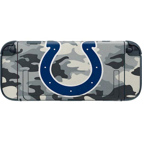 NFL Indianapolis Colts Camo Nintendo Switch 2 (2025) with Joy-Con Skin