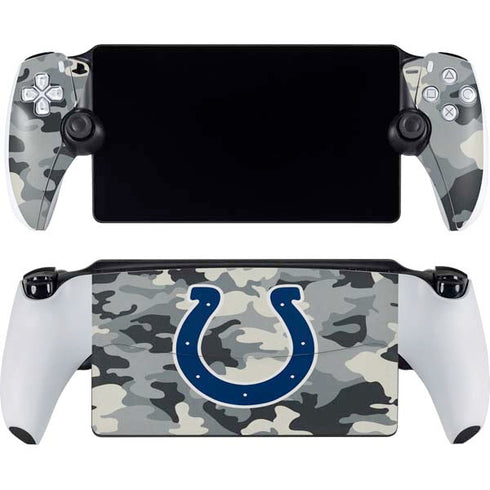 NFL Indianapolis Colts Camo PlayStation Portal Remote Player Skin