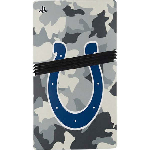 NFL Indianapolis Colts Camo PS5 Pro Bundle Skin