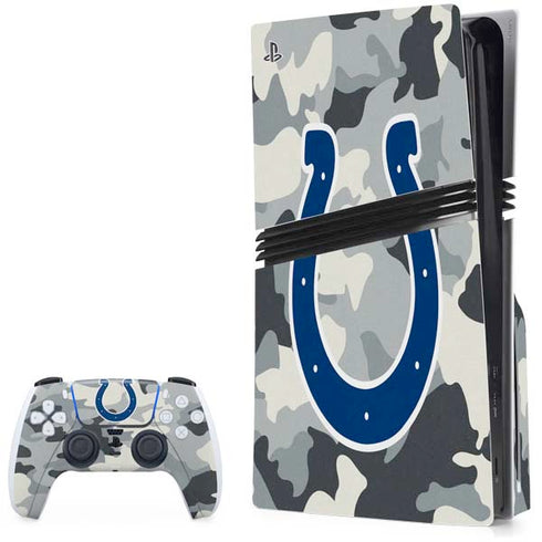 NFL Indianapolis Colts Camo PlayStation PS5 Skins