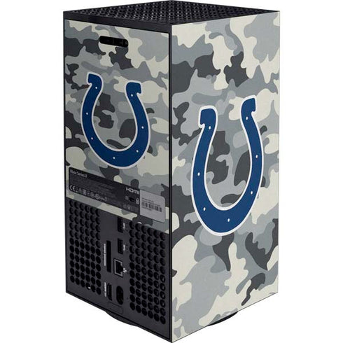 NFL Indianapolis Colts Camo Xbox Series X Bundle Skin