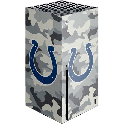 NFL Indianapolis Colts Camo Xbox Series X Skins