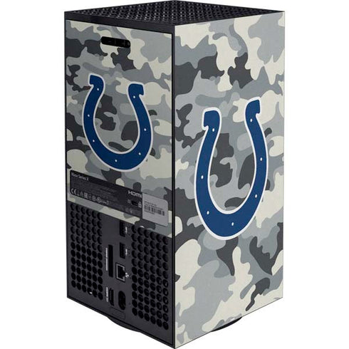 NFL Indianapolis Colts Camo XBox Series X Digital Edition Bundle Skin