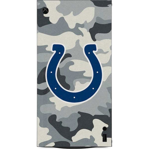 NFL Indianapolis Colts Camo XBox Series X Digital Edition Console Skin