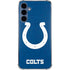 NFL Indianapolis Colts Distressed Galaxy A35 5G Clear Case