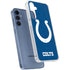 NFL Indianapolis Colts Distressed Galaxy A35 5G Clear Case