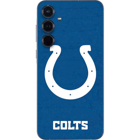 NFL Indianapolis Colts Distressed Galaxy A35 5G Skin