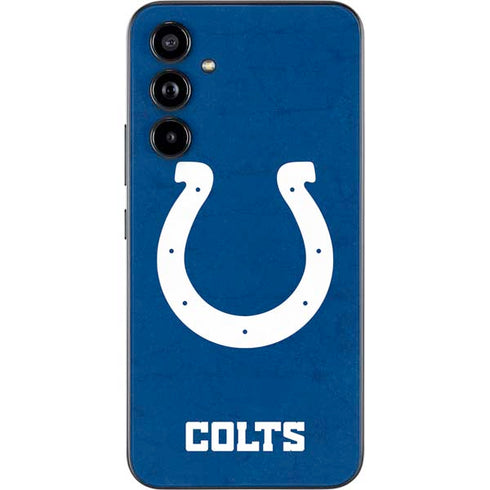 NFL Indianapolis Colts Distressed Galaxy A54 5G Skin