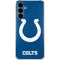 NFL Indianapolis Colts Distressed Galaxy A55 5G Clear Case