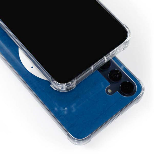 NFL Indianapolis Colts Distressed Galaxy A55 5G Clear Case