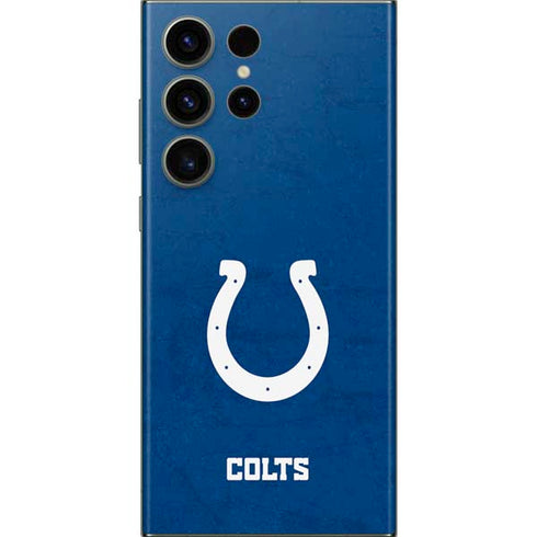 NFL Indianapolis Colts Distressed Galaxy Skins