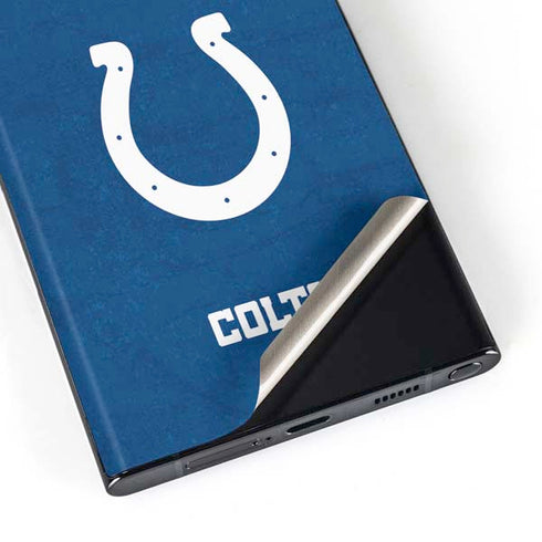 NFL Indianapolis Colts Distressed Galaxy Skins