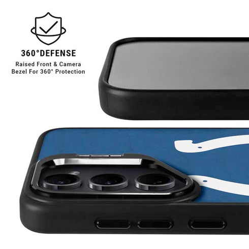 NFL Indianapolis Colts Distressed Galaxy S24 FE Kickstand Case