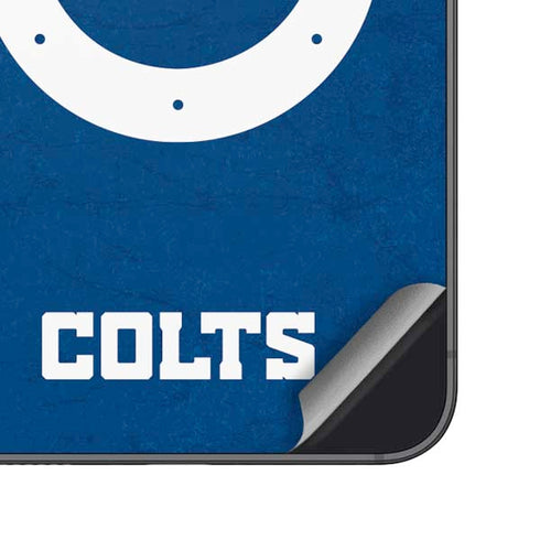 NFL Indianapolis Colts Distressed Galaxy S24 Skin
