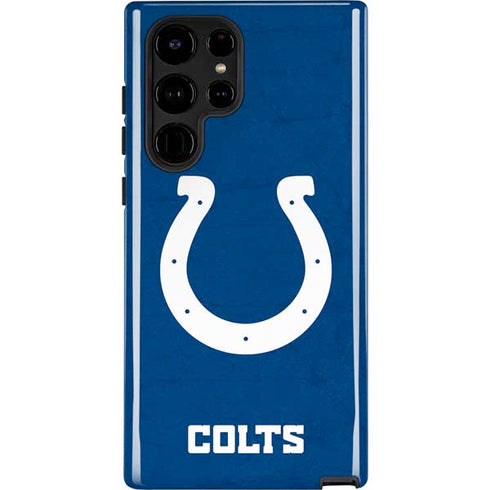 NFL Indianapolis Colts Distressed Galaxy S25 Ultra Impact Case