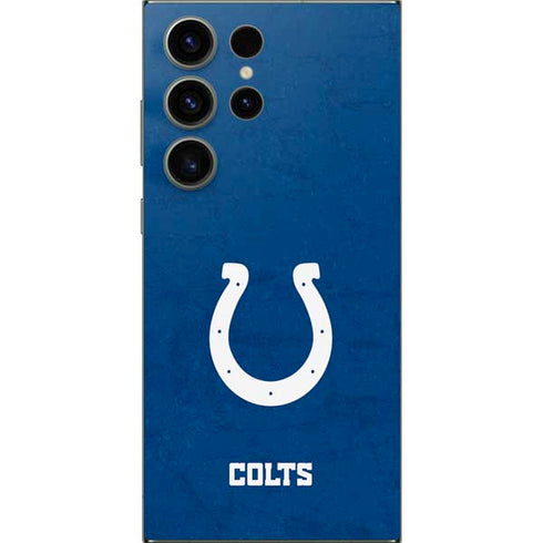 NFL Indianapolis Colts Distressed Galaxy S24 Ultra Skin