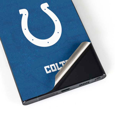 NFL Indianapolis Colts Distressed Galaxy S25 Ultra Skin