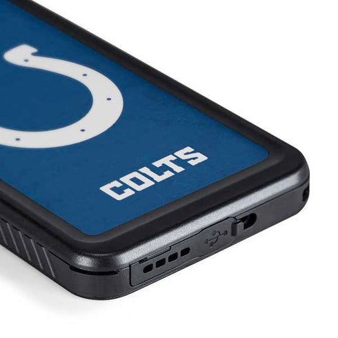 NFL Indianapolis Colts Distressed Galaxy S24 Waterproof Case