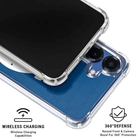 NFL Indianapolis Colts Distressed Galaxy S25 Plus Clear Case