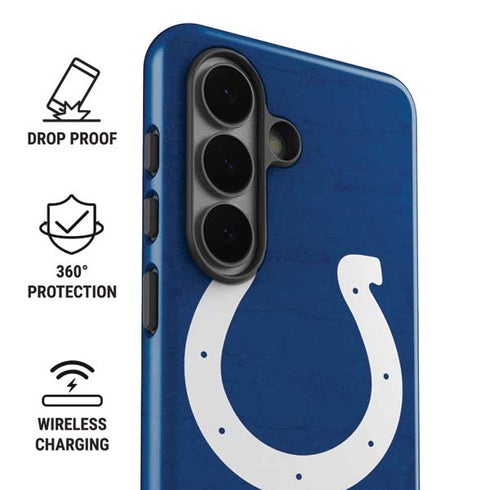NFL Indianapolis Colts Distressed Galaxy S26 Impact Case