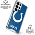 NFL Indianapolis Colts Distressed Galaxy S26 Ultra Clear Case