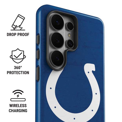 NFL Indianapolis Colts Distressed Galaxy S26 Ultra Impact Case
