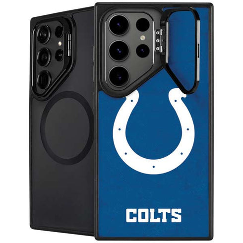 NFL Indianapolis Colts Distressed Galaxy S26 Ultra Kickstand Case