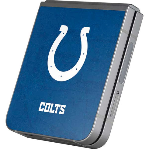 NFL Indianapolis Colts Distressed Galaxy Z Flip6 Skin