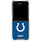 NFL Indianapolis Colts Distressed Galaxy Z Flip6 Clear Case