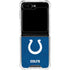 NFL Indianapolis Colts Distressed Galaxy Z Flip6 Clear Case